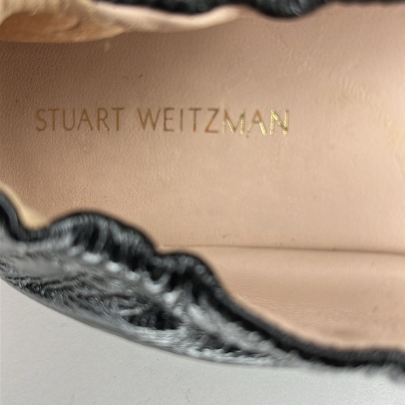 Stuart Weitzman Raven black ballet flats Size 9.5 M - Picture 9 of 14